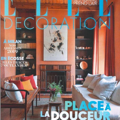 BLOC-NOTES BADEN BADEN DANS ELLE DECORATION PARUTION AVRIL/MAI 2019