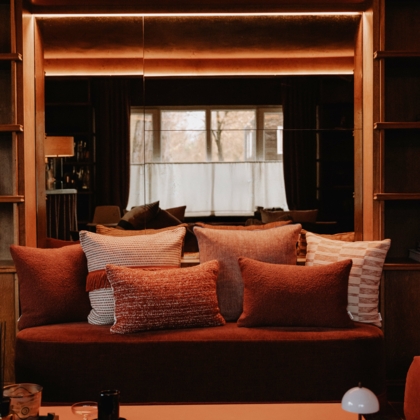 The new cushion collection at BADEN BADEN : POUPINETTE